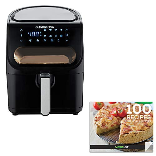 GoWISE USA GW22953 4Quart Air Fryer with Viewing Window and 8 Presets