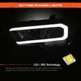 thumbnail image 3 of AKKON - Fits 2020-2023 Toyota Tacoma Limited [Full LED] Sequential SwitchBack DRL Turn Signal Headlight Chrome Driver, 3 of 7