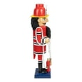 thumbnail image 3 of Northlight 14 Red Wooden Fireman with Hose Christmas Nutcracker, 3 of 5