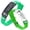 Green, variant on Christian Couples Bracelet for Men Women.Matthew 28:20 "I am with you always" Bible Verse Silicone Bracelets His Hers Macthing Set Religious Valentine's Day Gift for Husband Wife BF GF