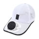 thumbnail image 3 of Gorra Solar Fan de 300 mAh, gorra de béisbol unisex de malla para senderismo, pesca y camping al aire libre. Blanco, 3 of 9
