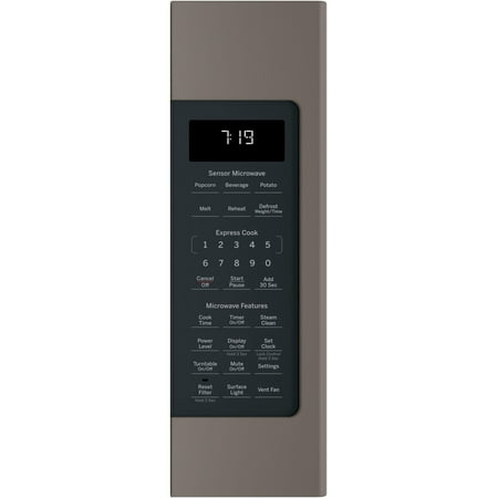 GE - 1.9 Cu. Ft. Over-the-Range Microwave with Sensor Cooking - Slate