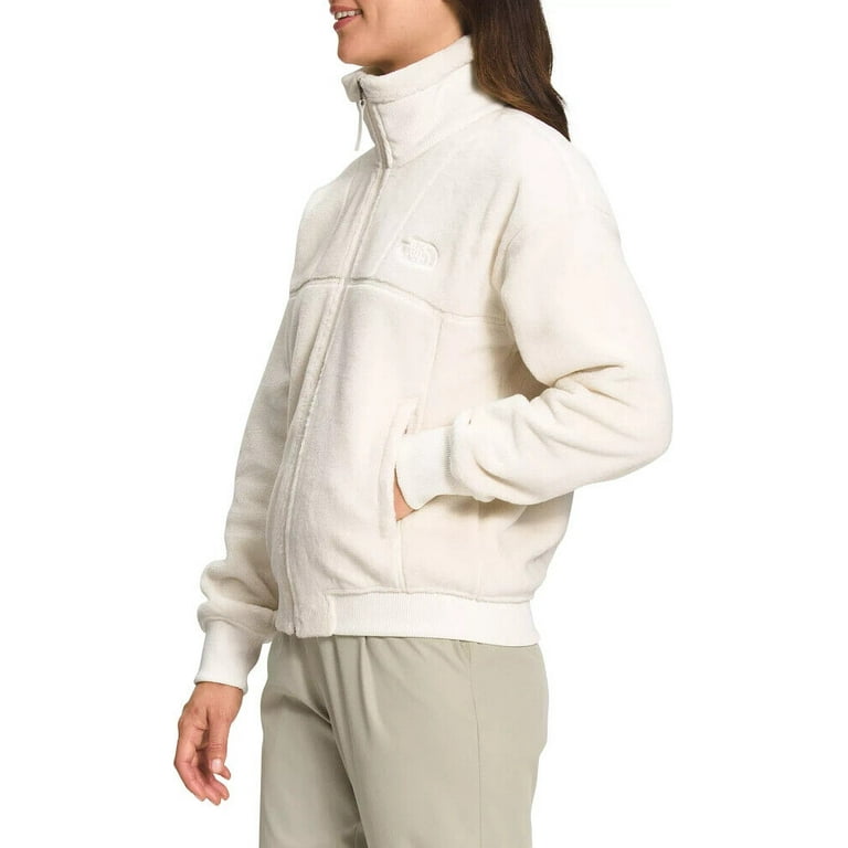 The North Face Women s Luxe Osito Full Zip Jacket XXL Gardenia White