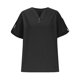 thumbnail image 5 of Blusas para las Mujeres Casual Verano Botón Sólido Camisa V-Cuello Blusa Suelta, Camiseta de Lino de Algodón para Acampar Al Aire Libre Y Uso Diario, Estilo Vintage, 5 of 9