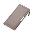 thumbnail image 1 of Cartera larga Laklulu con múltiples ranuras para tarjetas, billetera con cierre de cremallera, 1 of 5
