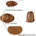 thumbnail image 2 of Bolsas de satén GONGKANGYUAN para extensiones de cabello y pelucas, 12 unidades, 2 of 7