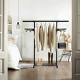 Clothes Rack,Portable Clothing Racks for Hanging Clothes,Adjustable ...