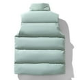thumbnail image 3 of hotojiny Men's Puffer Vest Lightweight Sleeveless Big and Tall Jacket Winter Warm Zip Up Outerwear Vest Outdoor down Vest with Pockets, 3 of 6