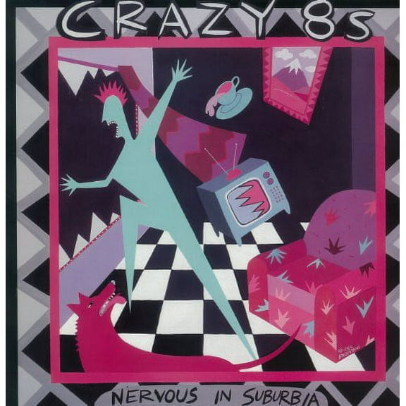 Crazy 8S - Nervous in Suburbia - Music & Performance - Vinyl