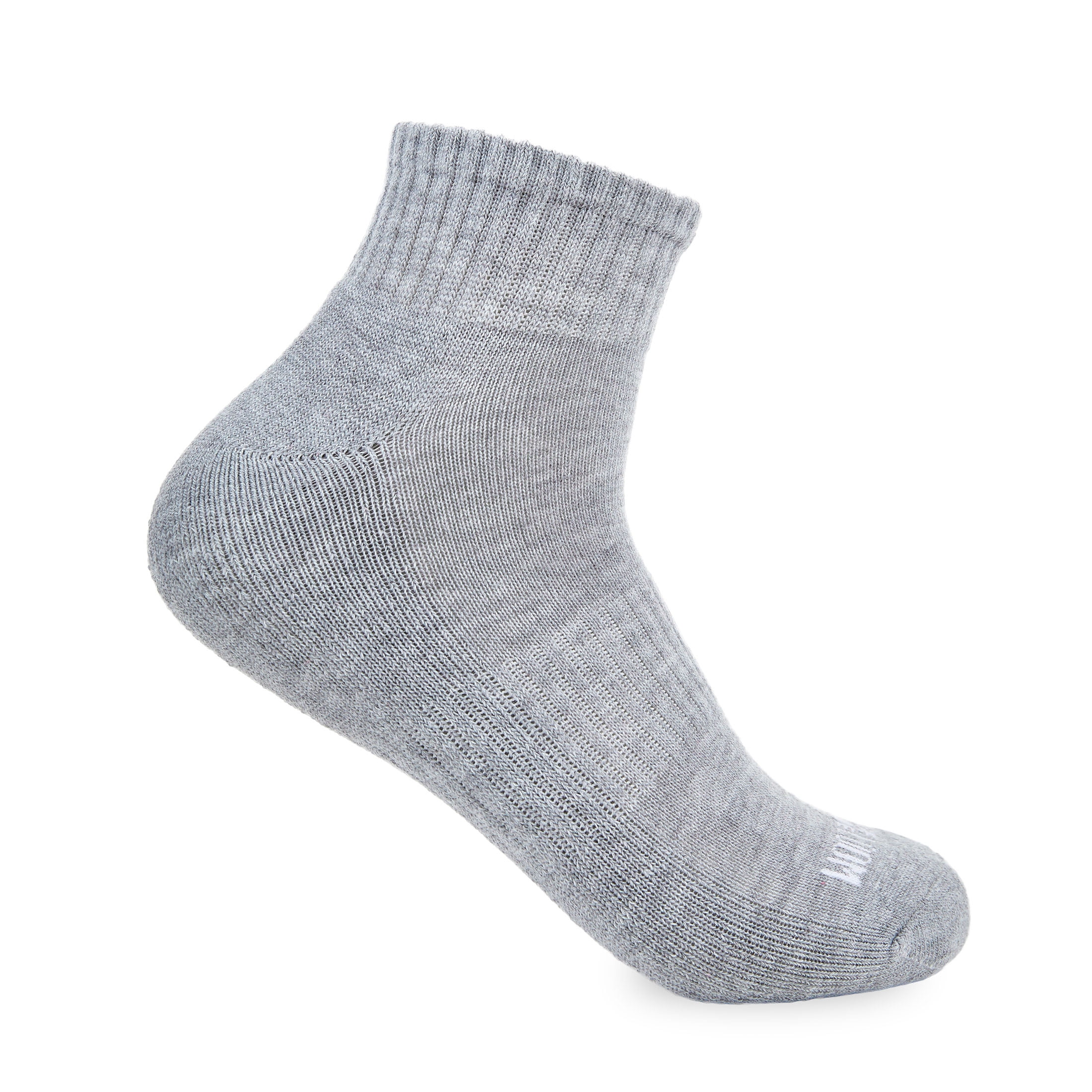 Fruit of the Loom All Day Comfort Girls Ankle Socks, Sizes 6-10, 10-Pack