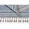 thumbnail image 4 of Momeni Rabat Polyester Blue Area Rug 5'3" X 7'6", 4 of 10