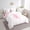 Pink I, variant on Erosebridal Girly Fairly Bedding Full Size, Romantic Initial D Bed in a Bag Full size, Kawaii Pink Bowknot, Reversible 7pcs