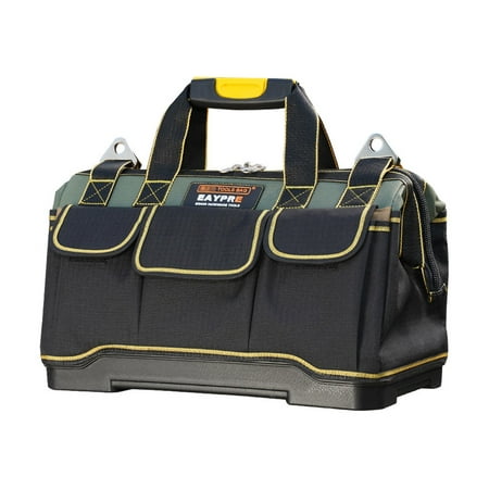 

Seroniy Tools Bag Electrician Storage Pouch 1680D Oxford Cloth Portable Shoulder Toolkit Screwdriver Tester Tape Measure Organizer Pack 20inch