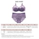 thumbnail image 4 of Conjunto de sujetador y ropa interior, 2 piezas de sujetador y bragas de encaje para mujer, conjuntos de sujetador y bragas de cintura alta, muy recomendable, 4 of 5