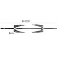 thumbnail image 6 of Travelwant Stainless Steel Air Fryer Fork Roast Chicken Fork Grill Fork Cooking Fish Meat Grilled Fork Grilled Air Fryer Accessories for BBQ Home Kitchen Outdoor Camping-13.46" x 2.76", 6 of 6