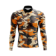 thumbnail image 3 of Maillot de ciclismo de invierno de manga larga para hombre, ropa de ciclismo de camuflaje, ropa térmica de malla/polar para primavera y otoño RIGHTTRACK, ropa para bicicleta de montaña, 3 of 5