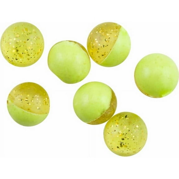 Berkley PowerBait Power Clear Eggs Floating Fishing Bait, Clear Gold-Chartreuse,