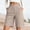 Beige, variant on Only Moment Women's Summer Sweat Shorts Bamboo Nodes Cotton Summer Casual High Waist Drawstring Comfy Dressy Lounge Beach Vacation Shorts with Pockets Shorts for Women Blue,S