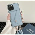 thumbnail image 2 of Phone Case for Iphone 14 15 plus pro max Litchi patterned diagonal cross card case phone case, 2 of 3