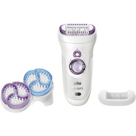 Braun Silk-Epil 9 Wet & Dry 3-in-1 Spa Epilation & Exfoliation System