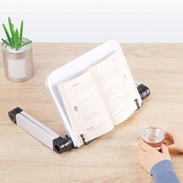 para ordenador portátil-soporte para ordenador portátil ajustable-Soporte ergonómico para cama - Blanco Yotijar soporte para portátil