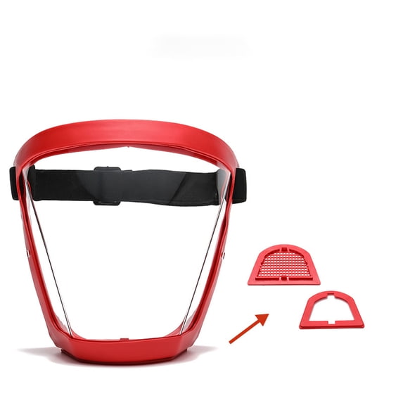 Transparent Full Face Shield Glasses Bicycl Helmet Safety Glasses Eye Shield Mask Protective Cover WindProof Anti-fog Face Mask