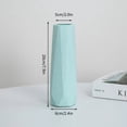 thumbnail image 4 of Home Decoration Fashion Diamond Design Imitation Ceramic Nordic Style Flower Arrangement Flower Pot Plastic Flower Vase WHITE, 4 of 8