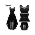 thumbnail image 6 of Gvmfive Women Lace A-Line Dress Sleeveless High Low Party Bridesmaid Dresses, 6 of 6