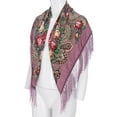 thumbnail image 3 of Clearance! scarf for women scarf Women Lady Folk-Custom Print Tassel Square Scarf Wrap Shawl Travel Scarve clearance item, 3 of 4
