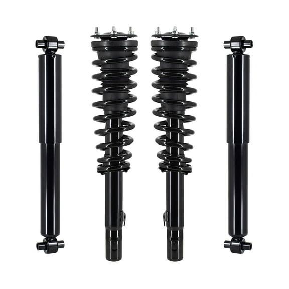 Set 4 Front Quick Complete Strut-Coil Spring-Rear Shock For 2003-2008 Mazda 6 V6 3.0L S FWD