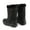 BLACK, variant on DREAM PAIRS Women's Warm Faux Lined Mid Calf Winter Snow Boots BROWN Size 11