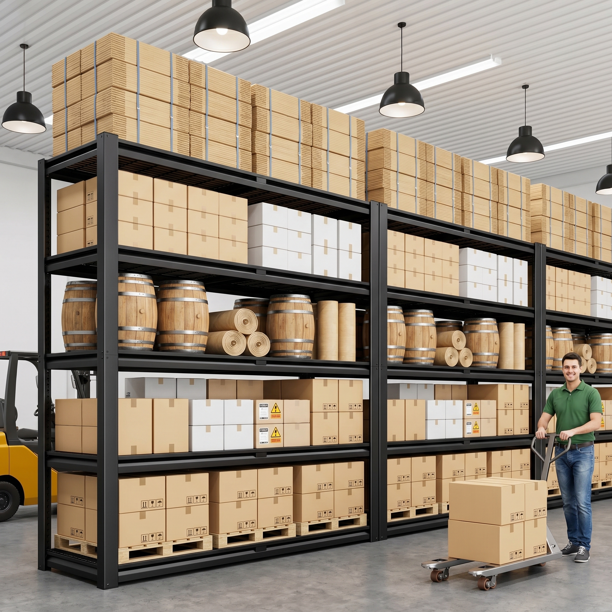TrumanPick 5-Tier Heavy Duty Garage Shelving Unit, 2500 lbs photo 8
