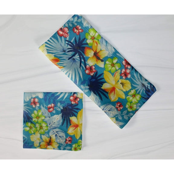 Cotton Hawaiian Tropical Napkins 18"X18"