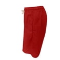 thumbnail image 6 of MIUOWANP Oversized Men's Elastic Waist Shorts Loose and Breathable Solid Color Drawstring Shorts Size S(4)Red, 6 of 6