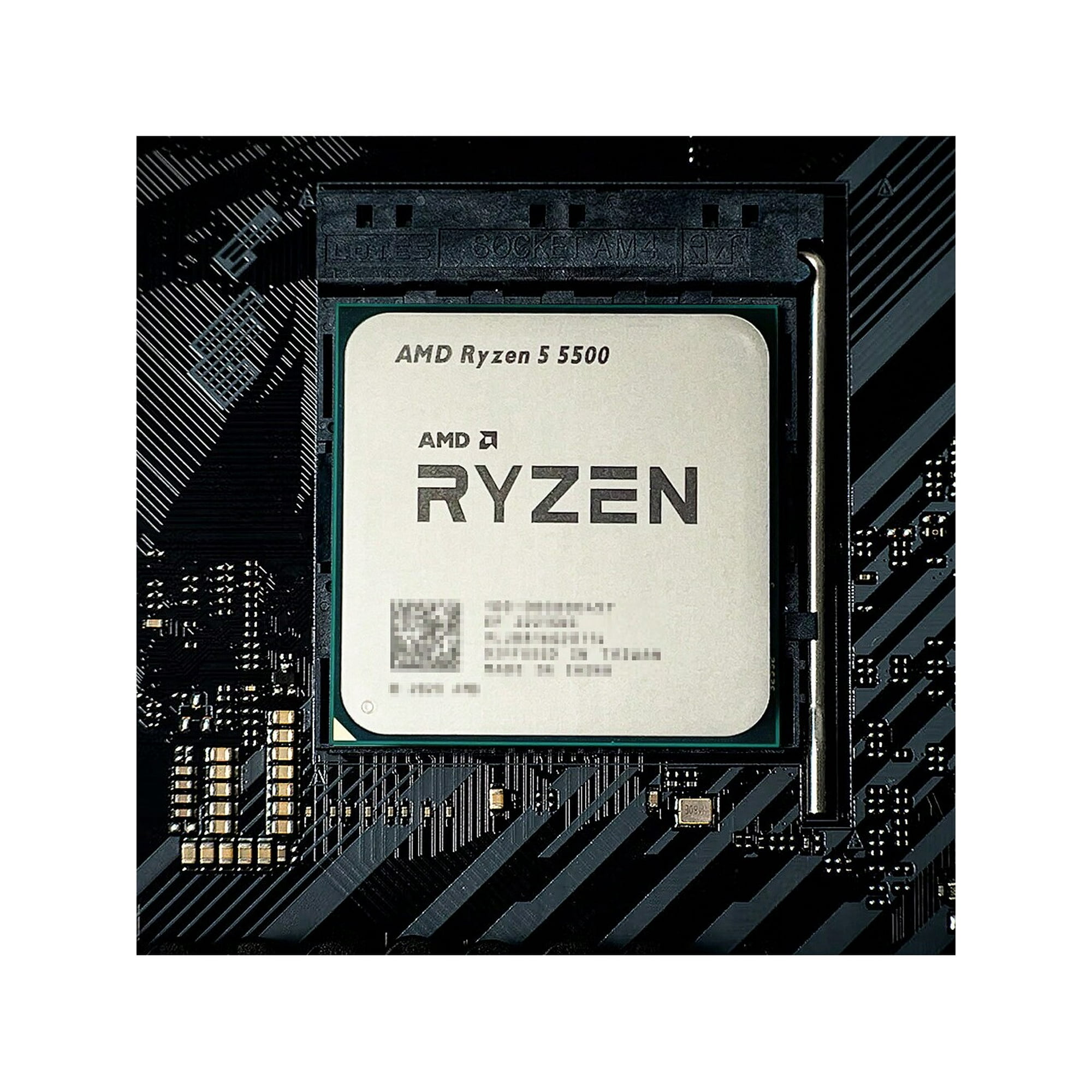 CPU Ryzen5 5500 AMD Ryzen 5 5500 CPU Processor R5 5500 6-Core Socket AM4 65W