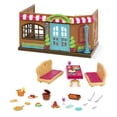 thumbnail image 1 of Li'l Woodzeez – Restaurante Pass-The-Pasta – Casa de muñecas con muebles y accesorios – Juguete de simulación para niños a partir de 3 años, 1 of 5