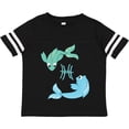 thumbnail image 3 of Inktastic Cute Pisces the Fish Zodiac Sign Boys or Girls Toddler T-Shirt, 3 of 5