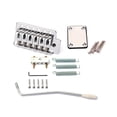 thumbnail image 2 of Guitar Bridge Decorative Multicolored Screws Handy Installation Metal Saddle Electric Plated Musical Equipment Neck Joint Plate Silver, 2 of 9