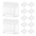 thumbnail image 1 of Minkissy 20pcs Plastic Bulldog Clip Transparent Simple Design Office Workers Memo Holding, 1 of 8