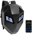 thumbnail image 1 of Mochila LED Ruconla LED Knight Hard Shell con pantalla programable, 1 of 7