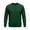 Dark Green, variant on CIENVNSTG Crewneck Sweatshirts for Men Long Sleeve Oversized Sweatshirt Winter Fall Workout Tops Athletic Casual Outfits Dark Purple XL