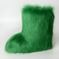 thumbnail image 6 of jsaierl Women's Fashion Color Imitation Animal Boots Plus Fleece Boots Snow Boots, 6 of 7