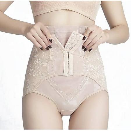POIUYTR Tummy Control Panties for Women Shapewear Butt Lifter Briefs High Waist Trainer Corset Slimming Body Shaper Underwear Girdle Panty