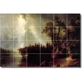 thumbnail image 1 of Ceramic Tile Mural-Albert Bierstadt Landscapes Painting 64. 36" w x 24" h using (24) 6 x 6 ceramic tiles, 1 of 3