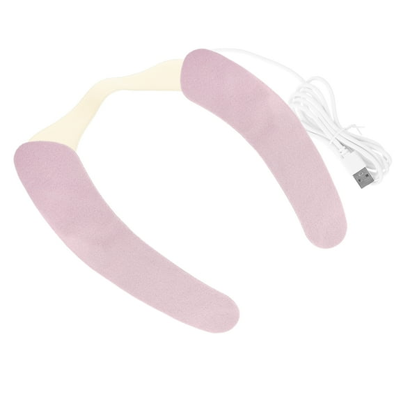 Heated Toilet Seat Covers for Bathroom Warmer Pu Flannel Heating Cushion Electric Intelligent White