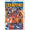 thumbnail image 3 of NBA Oklahoma City Thunder - 2025 NBA Finals Champions Wall Poster, 22.375" x 34", 3 of 4