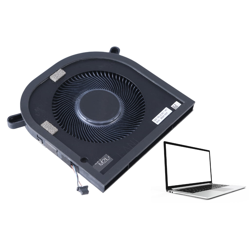WINDLAND Laptops Cooling Fan Radiators DC5V 4Pin 4wires Quiet GPU CPU Coolers for 17 9700 9710 9720 0MXF81 0P2FY9