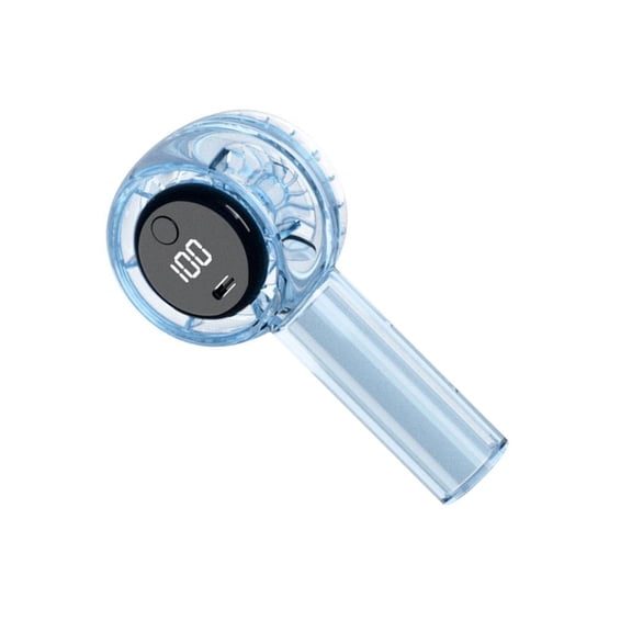 lanema Quiet Fan Handheld Fan Powerful Fan Digital Display Portable Fan 1200mAh