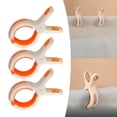 thumbnail image 1 of Clips para toallas de playa, abrazaderas de clip para colgar/Evita toalla se vuele/Clips para sillas para tumbonas, edredones para sillas de Blanco perfecl Titular de clips de playa, 1 of 8