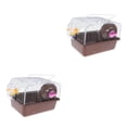 thumbnail image 1 of Methold Portable Pet Hamster Cage Guinea Pig Mice Gerbils House Tipo 1 2piezas, 1 of 1